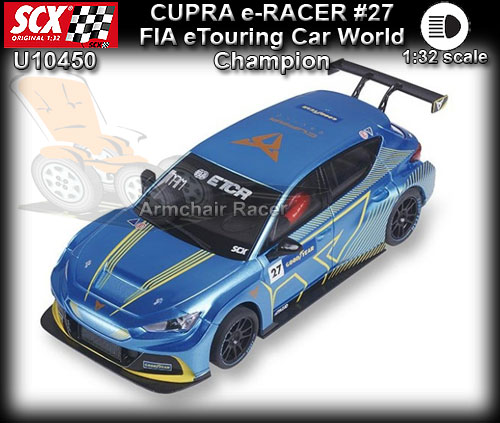 SCX U10450 - Cupra e-Racer - FIA eTouring Car Cup Champion #27