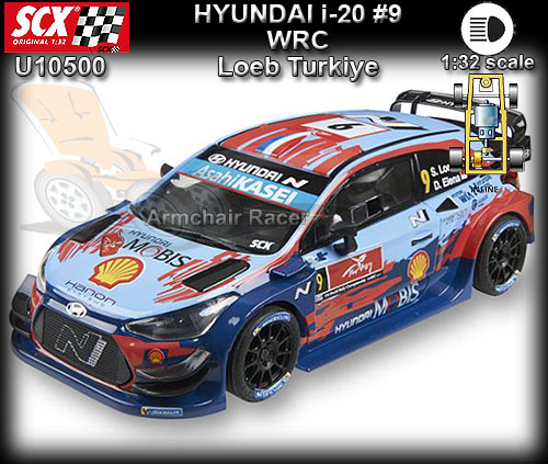 SCX U10500 - Hyundai I-20 WRC - Loeb Turkiye #9