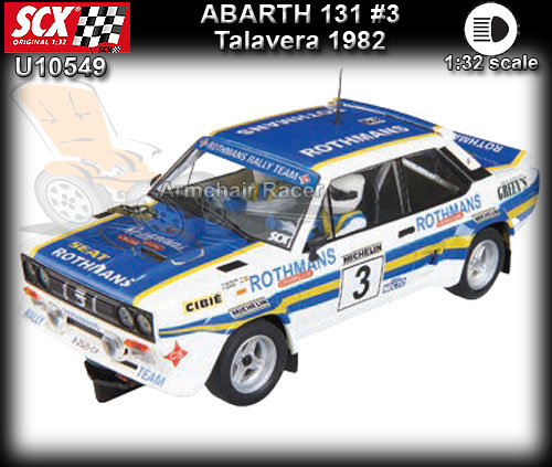 SCX U10549 - Abarth 131 - Talavera 1982 #3
