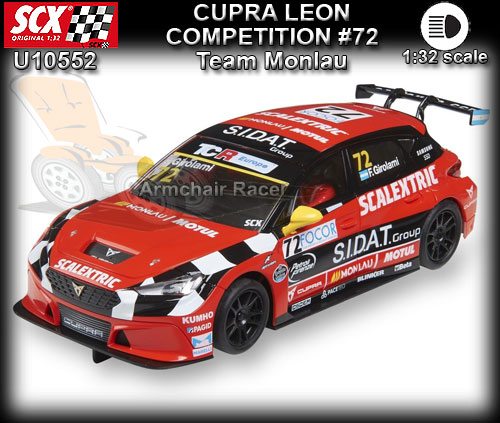 SCX U10552 - Cupra Loen Competition - Team Monlau #72