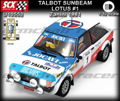 SCX U10553 - Talbot Sunbeam Lotus - Zanini 1981 #1