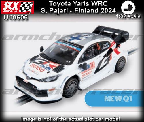 SCX U10606 - Toyota Yaris WRC - 2024 Finland - S.Pajari #5