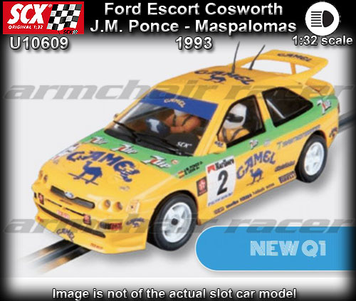 SCX U10609 - Ford Escort Cosworth - 1993 Maspalomas J.M.Ponce #2