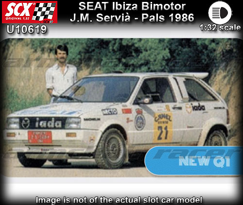 SCX U10619 - Peugeot 205 GTI - 1991 Kayel Rally - Richard Burns