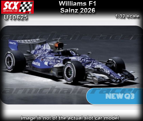 SCX U10625 - F1 Williams - 2026 Carlos Sainz #55