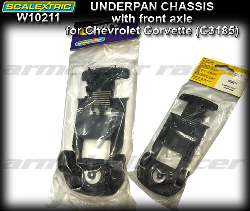 SCALEXTRIC CHASSIS W10211 - chassis for Chevrolet Corvette C3185