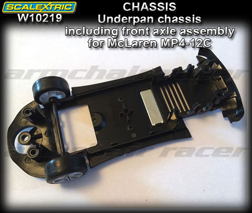 SCALEXTRIC CHASSIS W10219 - chassis for McLaren MP4-12C