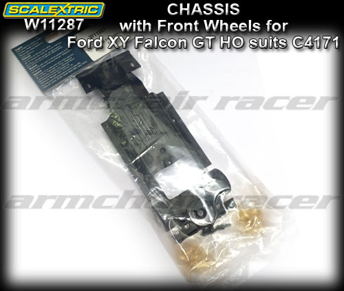 SCALEXTRIC CHASSIS W11287 - Ford XY Falcon includes front axle