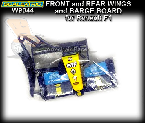 SCALEXTRIC WING W9044 - front & rear wings for Renault F1 #8