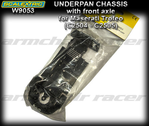 SCALEXTRIC CHASSIS W9053 - chassis for Maserati Trofeo