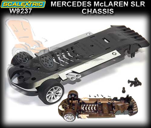 SCALEXTRIC CHASSIS W9237 - chassis Mercedes McLaren SLR