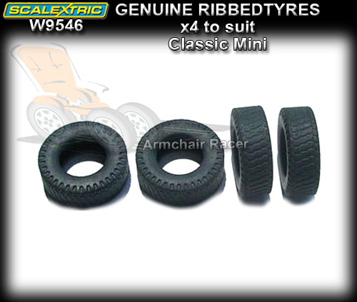SCALEXTRIC TYRES W9546 - for classic Mini tyres