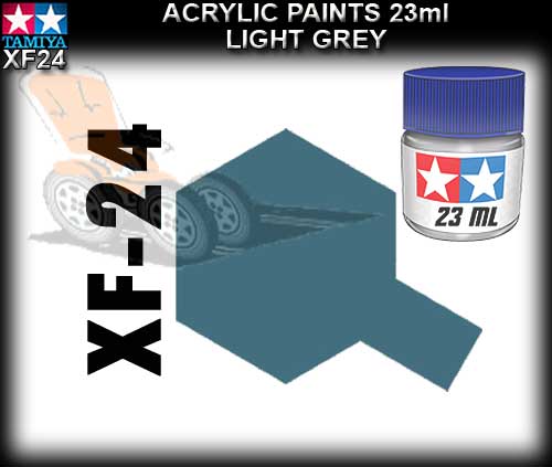 TAMIYA PAINT ACRYLIC XF24 - 10ml Light Grey Acrylic Paint